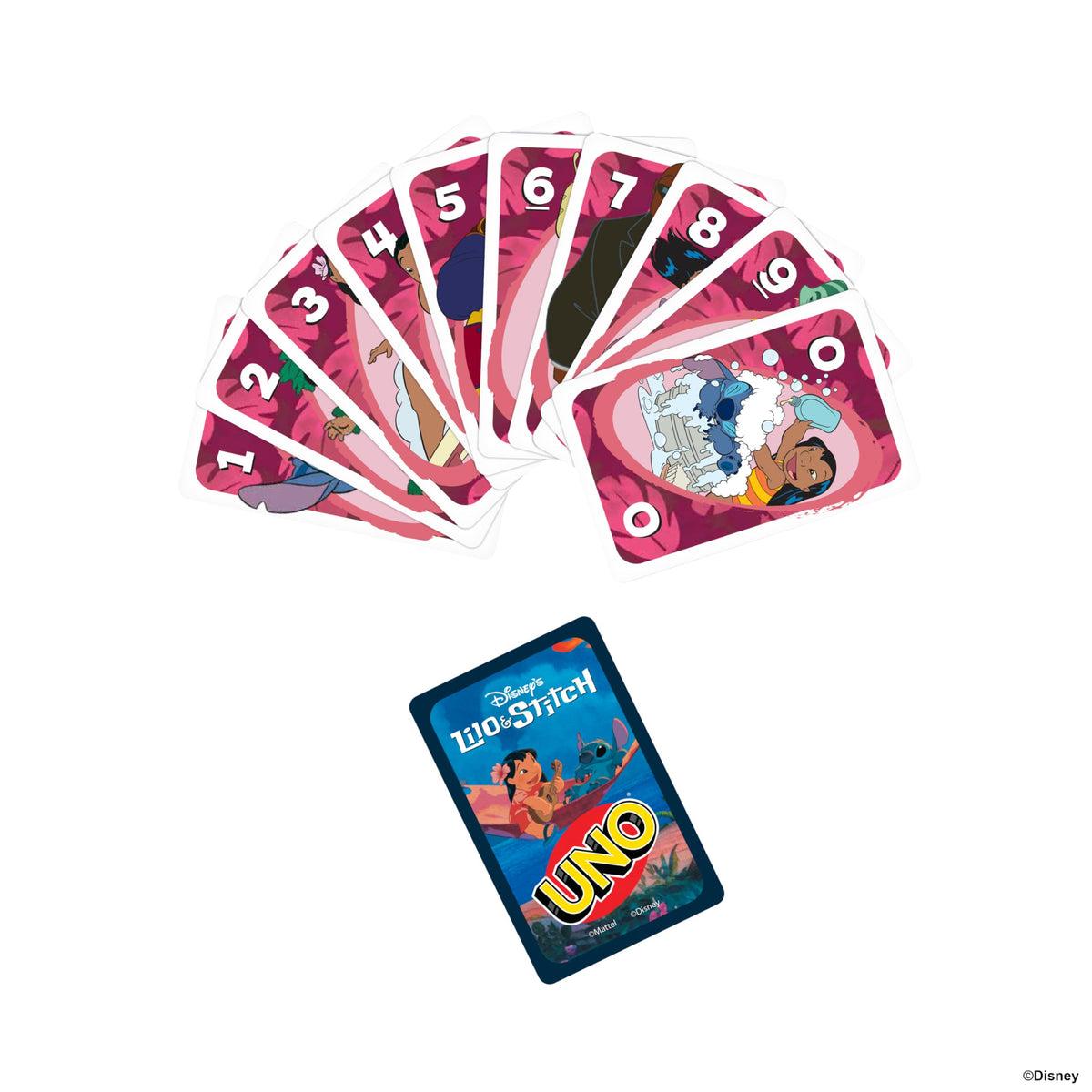 UNO Stitch Board Game by Mattel 5