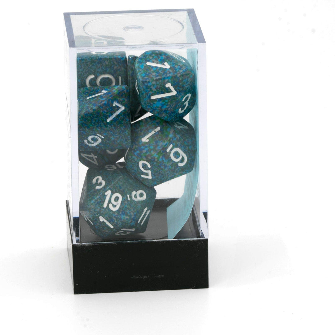 Chessex CHX25316 Dice-Speckled Sea Set