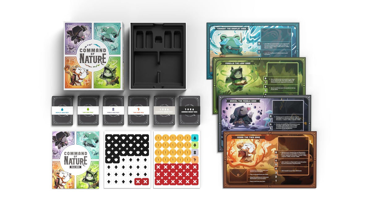 Command of Nature Base Game Board Game by TeeTurtle 5
