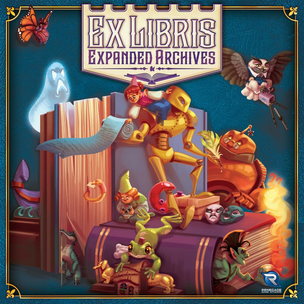 Renegade Game Studios: Ex Libris: Expanded Archives Expansion 3