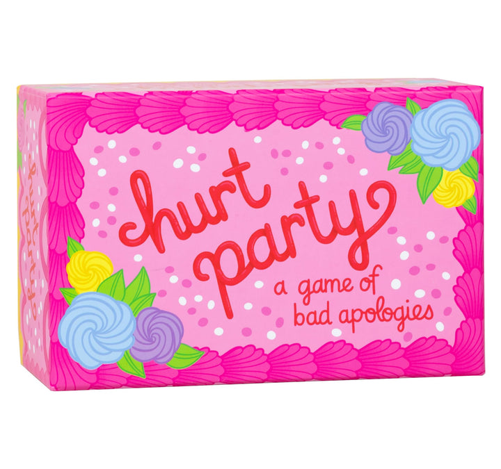 Pink Tiger Games Hurt Party: A Game of Bad Apologies – Hilarious Party Game for Adults, Teens, and Families – 500 Cards, 2-7 Players, Ages 14+