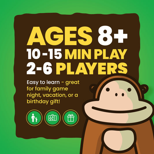 800 Pound Gorilla Board Game Fun Family Card Play 2
