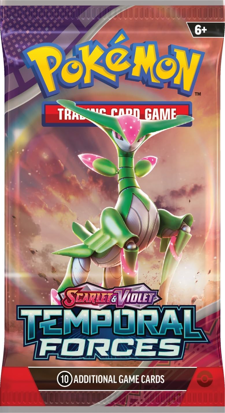 POKEMON TCG: SCARLET AND VIOLET: TEMPORAL FORCES: BOOSTER PACK 1