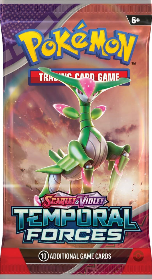 POKEMON TCG: SCARLET AND VIOLET: TEMPORAL FORCES: BOOSTER PACK 1