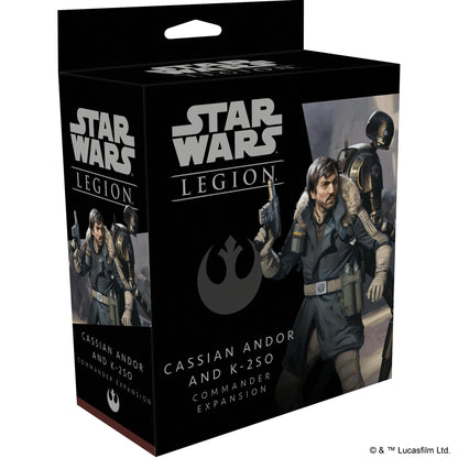 Star Wars Legion Cassian Andor and K 2SO Commander Expansion 1