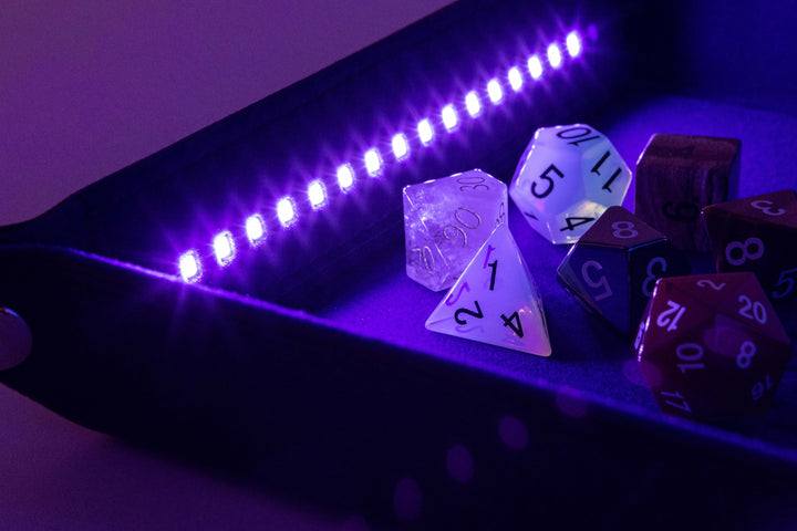 Metallic Dice Games Black Light Dice and Accessories