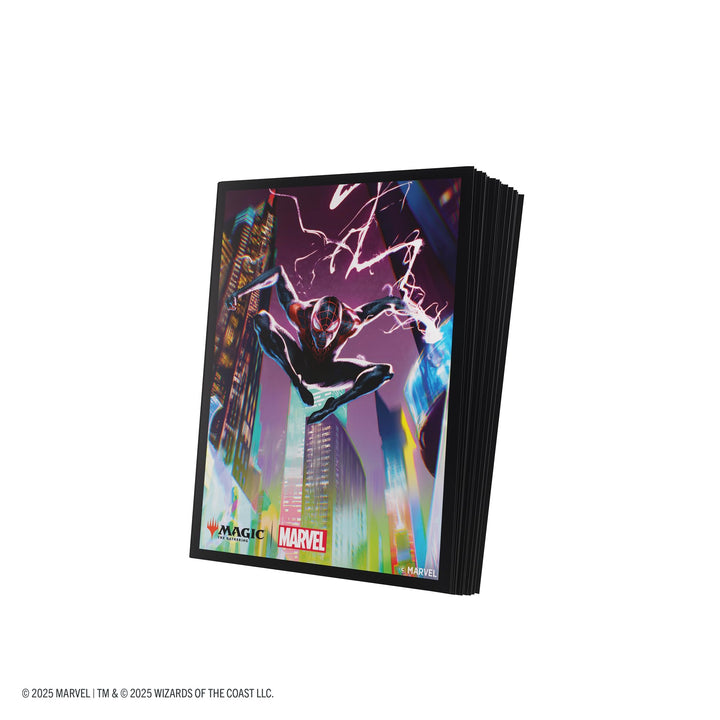 Gamegenic MTG Marvel's Spider-Man Premium Art Sleeves- Spider-Man Miles Morales
