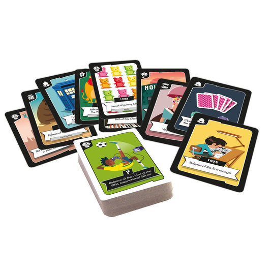 Timeline Twist Pop Culture Edition Test Your Chronological Knowledge Cooperative Trivia 2