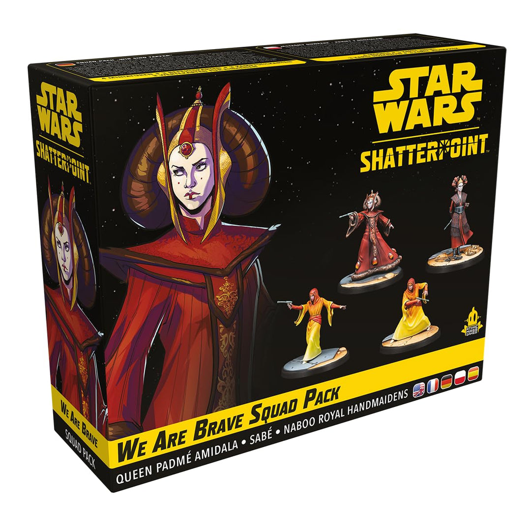 Star Wars Shatterpoint We Are Brave SQUAD PACK - Tabletop Miniatures Game, Strategy Game for Kids and Adults, Ages 14+, 2 Players, 90 Minute Playtime, Made by Atomic Mass Games