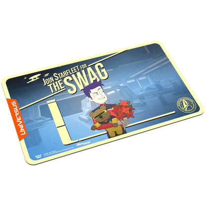 UniVersus: Star Trek: Lower Decks - Brad Boimler Playmat - 24 x 14 Neoprene Mat, Tabletop Card Game Accessory, UVS Games, Officially Licensed 5