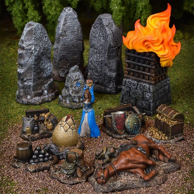 Fantasy Battlefield Objectives Miniatures Game Accessory