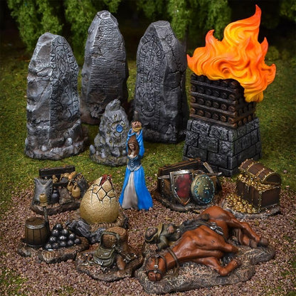 Fantasy Battlefield Objectives Miniatures Game Accessory