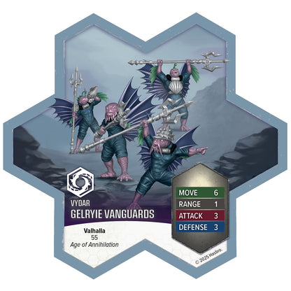 Heroscape Krakenling and Gelryie Vanguards Army Expansion Board Game by Renegade Studio 3