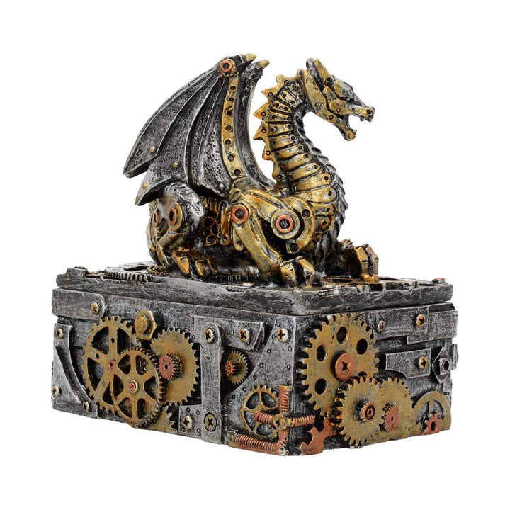 Secrets of the Machine Steampunk Dragon Box 18.5cm