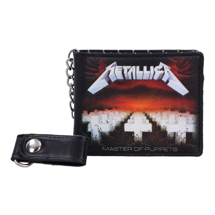 Metallica Master of Puppets Album Wallet with Chain Officially Licensed