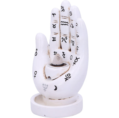 Hand Back Flow Burner White 12cm Palmistry Backflow Incense 6