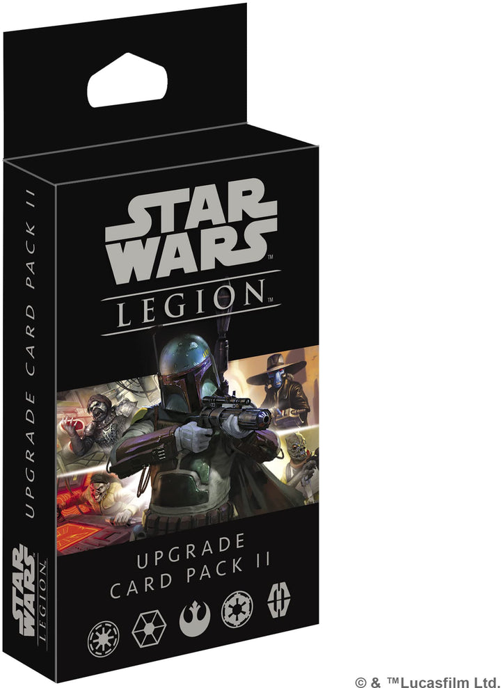 Star Wars: Legion UPGRADE CARD PACK II - Enhance Your Mercenary Forces! Tabletop Miniatures Game, Strategy Game for Kids and Adults, Ages 14+, 2 Players, 3 Hour Playtime, Made by Atomic Mass Games