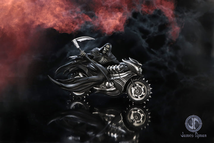 James Ryman You Cant Outrun the Reaper Biker Figurine 22.5cm