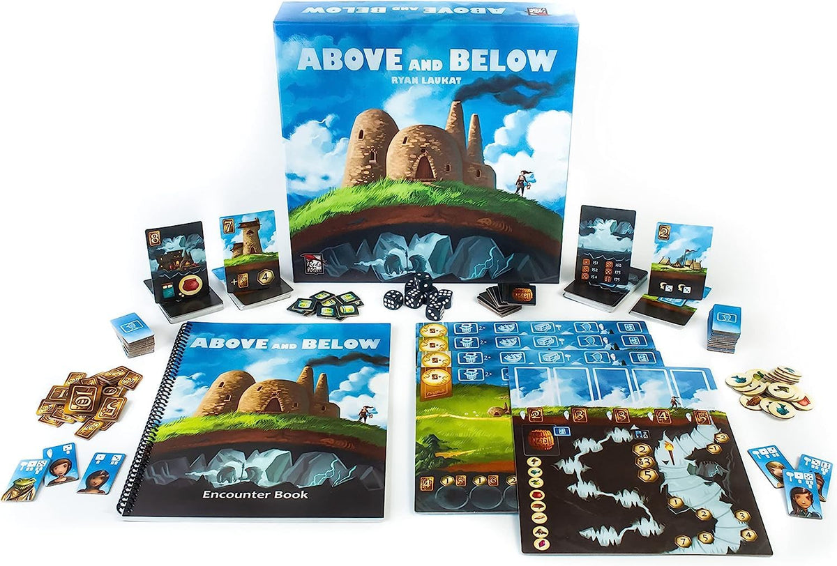 Above and Below Board Game by Red Raven 3