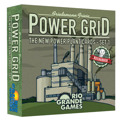 Power Grid the New Power Plant Cards Set 1 Board Game 1