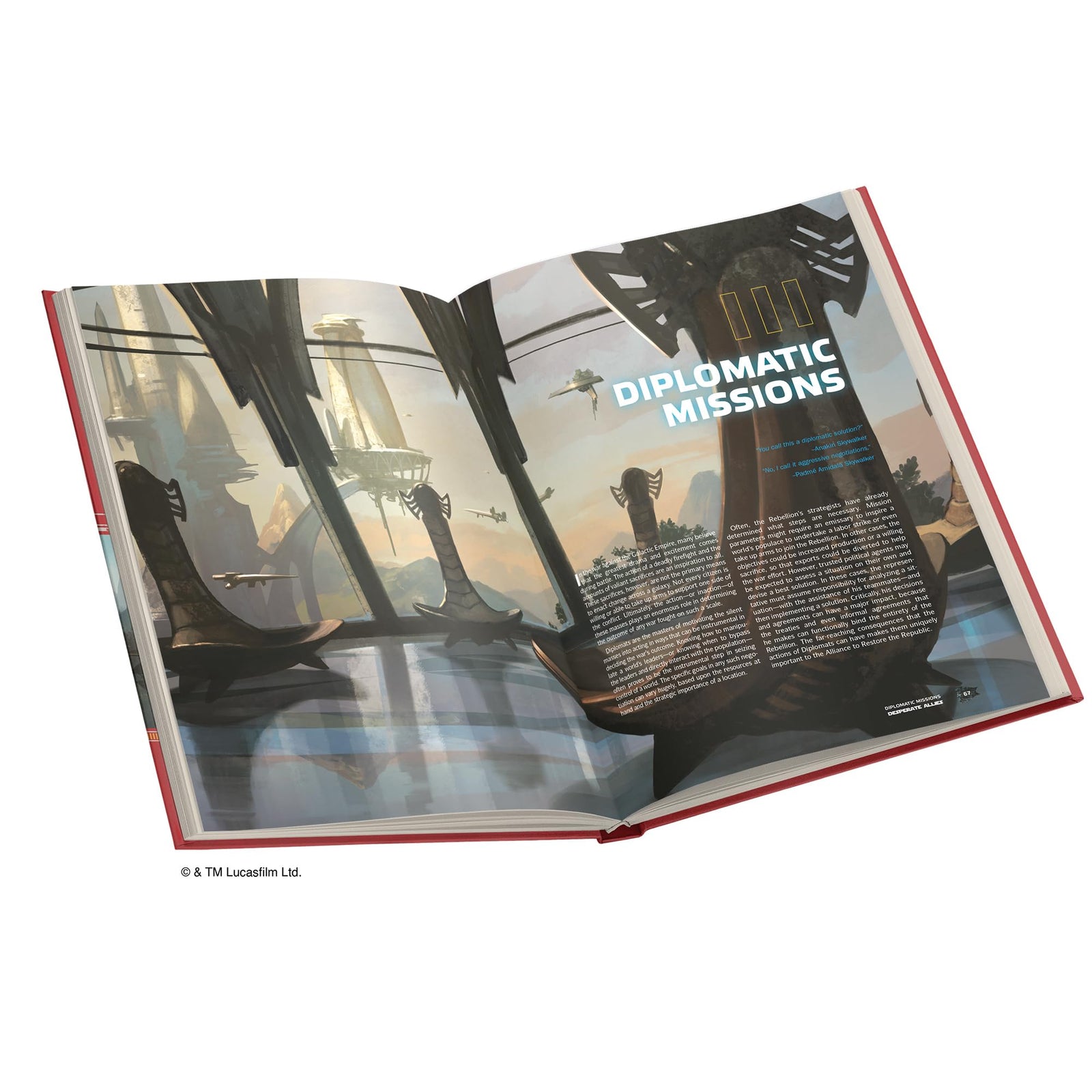 Star Wars Age of Rebellion RPG Desperate Allies Roleplaying Game by Edge Entertainment Studio 2