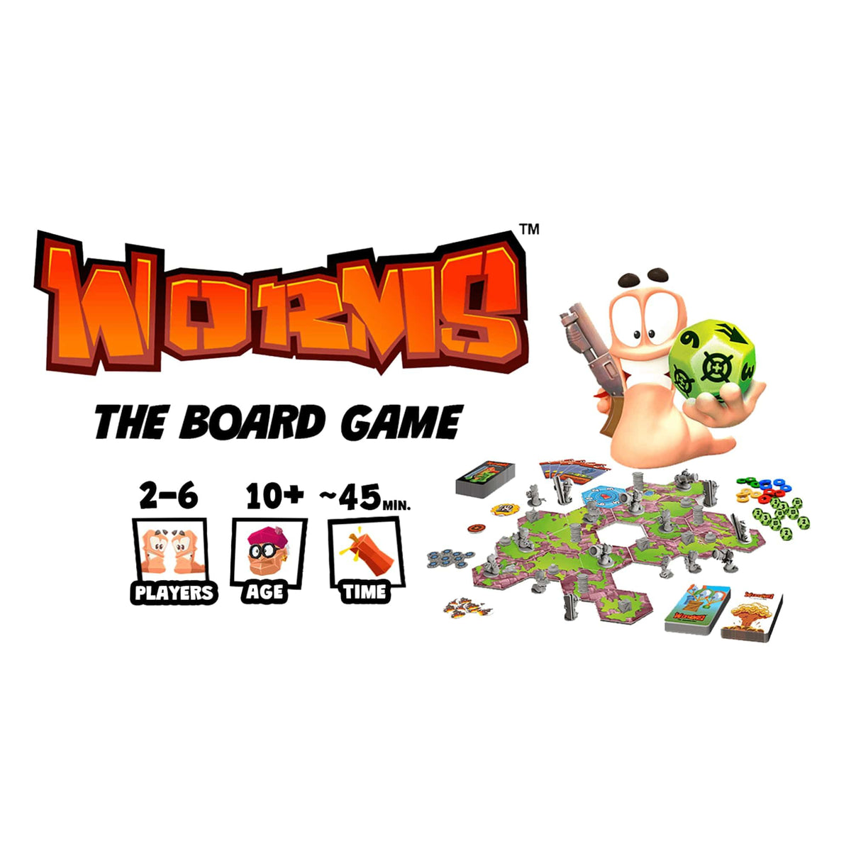 Worms the Board Game by Mantic Games 6