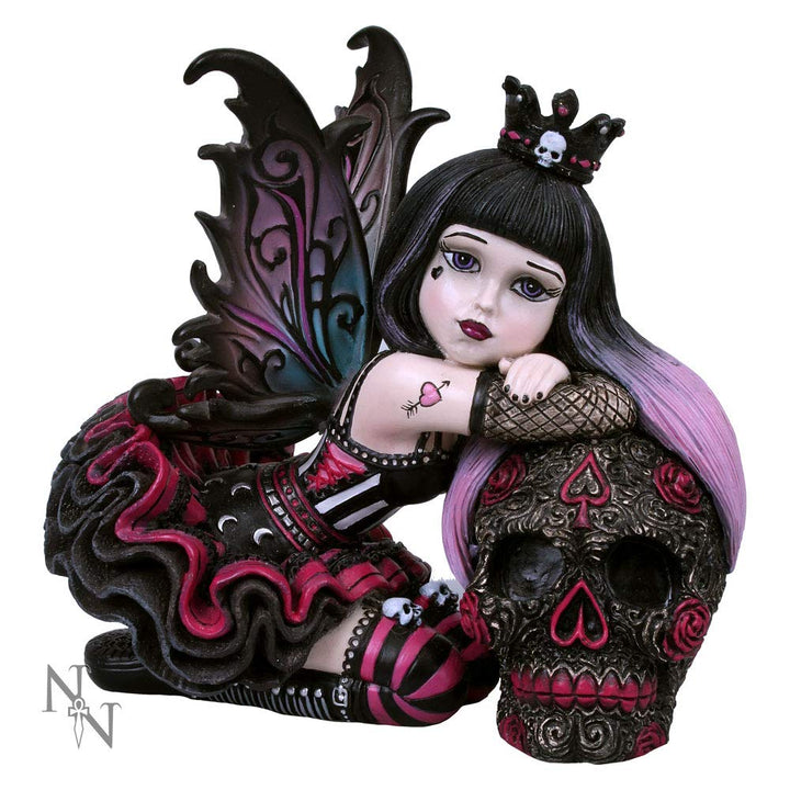 Little Shadows Lolita Figurine Gothic Fairy and Sugar Skull Ornament 12cm