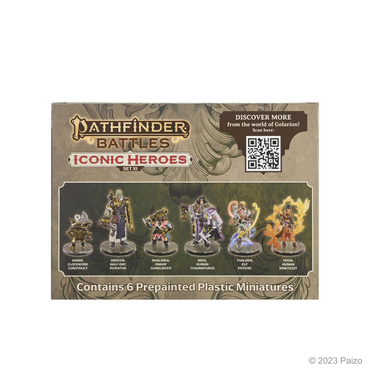 WizKids Pathfinder Battles: Iconic Heroes XI Boxed Set Miniatures | Painted 6