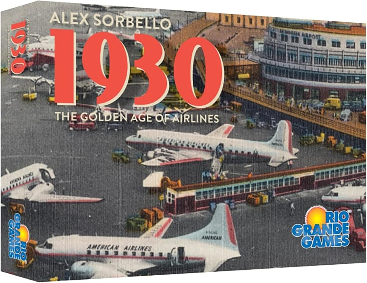1930 The Golden Ages of Airlines Invest in Aviation Wealth Building Economic Board Game 1