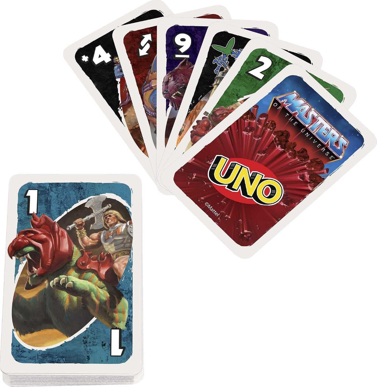 UNO Masters of the Universe Card Game Mattel