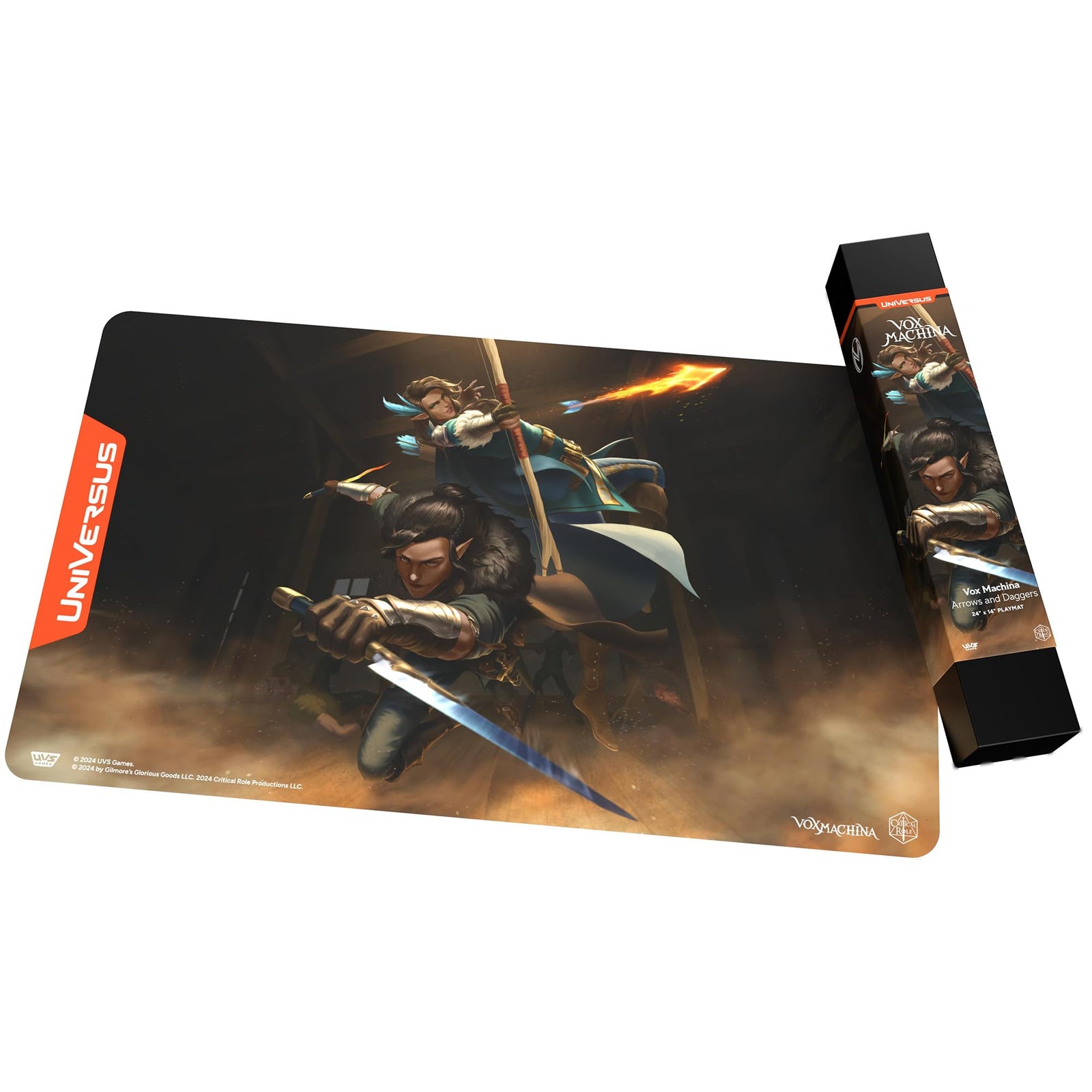 UVS Games UniVersus Critical Role - Arrows and Daggers Playmat 2