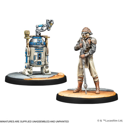 Atomic Mass Games Star Wars Shatterpoint Fearless and Inventive Squad Pack - Tabletop Miniatures Game, Strategy Game for Kids and Adults, Ages 14+, 2 Players, 90 Minute Playtime, Made 3