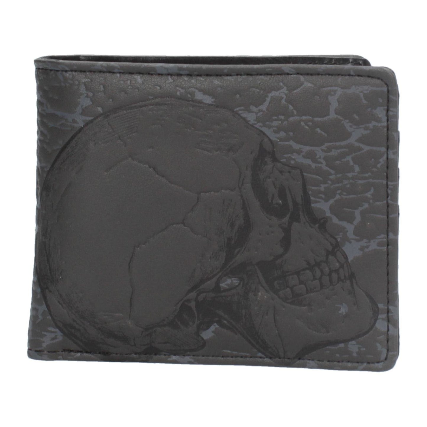 Memento Mori Skull Embossed Wallet 2