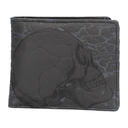 Memento Mori Skull Embossed Wallet 2