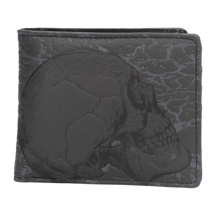 Memento Mori Skull Embossed Wallet