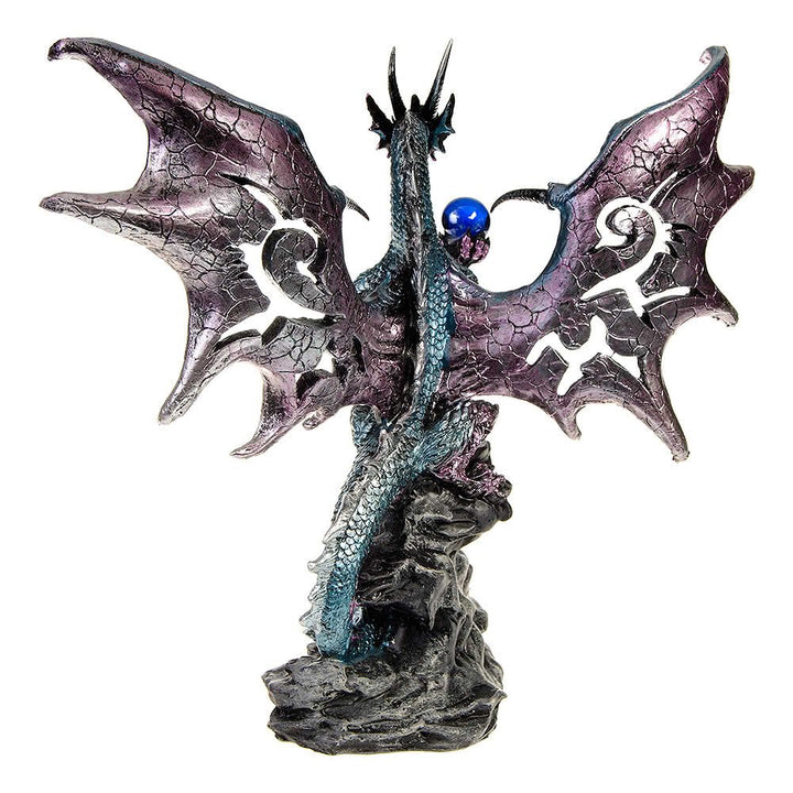 Blue Dragon Protector Metallic Ornament 20.5cm
