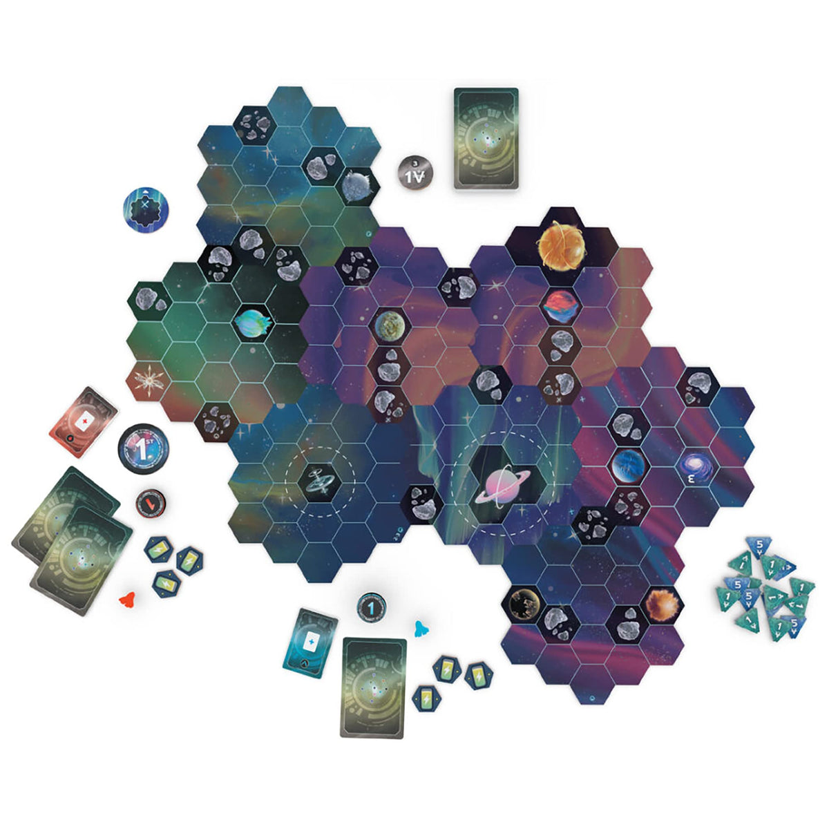 AEG: Wormholes - Galatic Board Game, Ages 10+, 1-5 Players, 45-60 Min 3