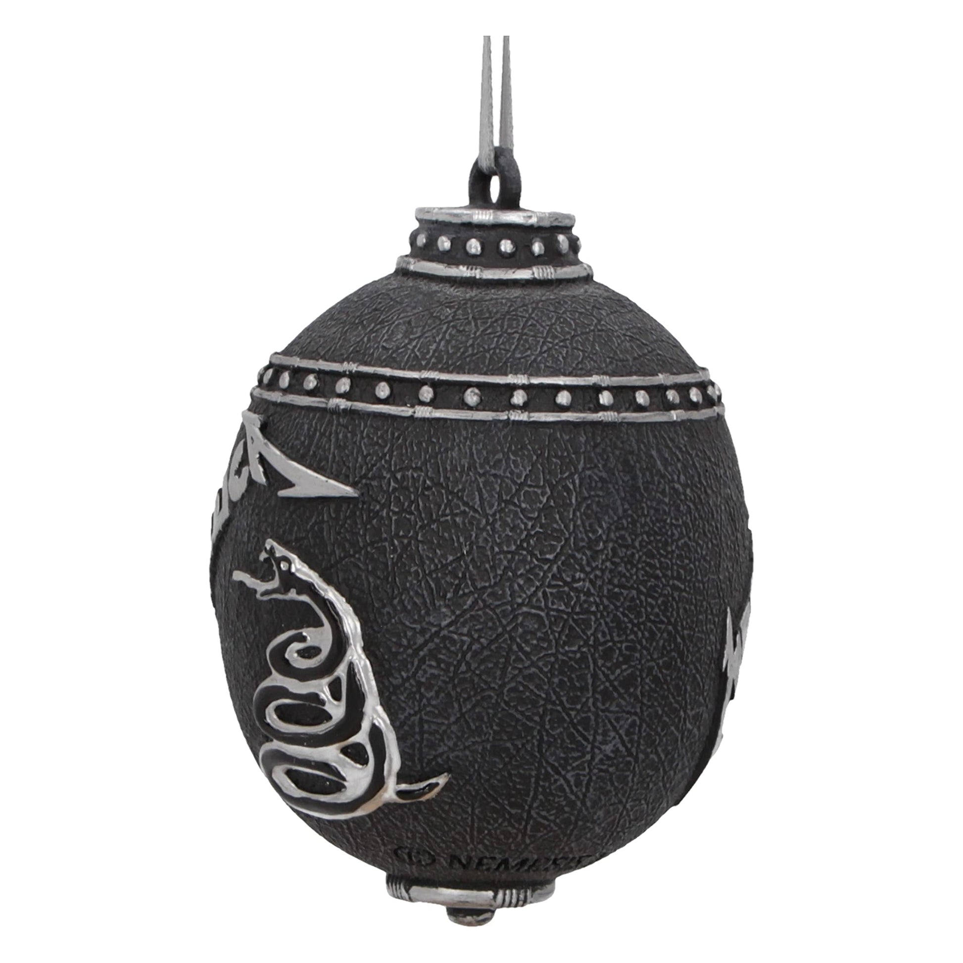 Metallica Black Album Hanging Decorative Ornament 10cm Licensed Christmas Bauble 4