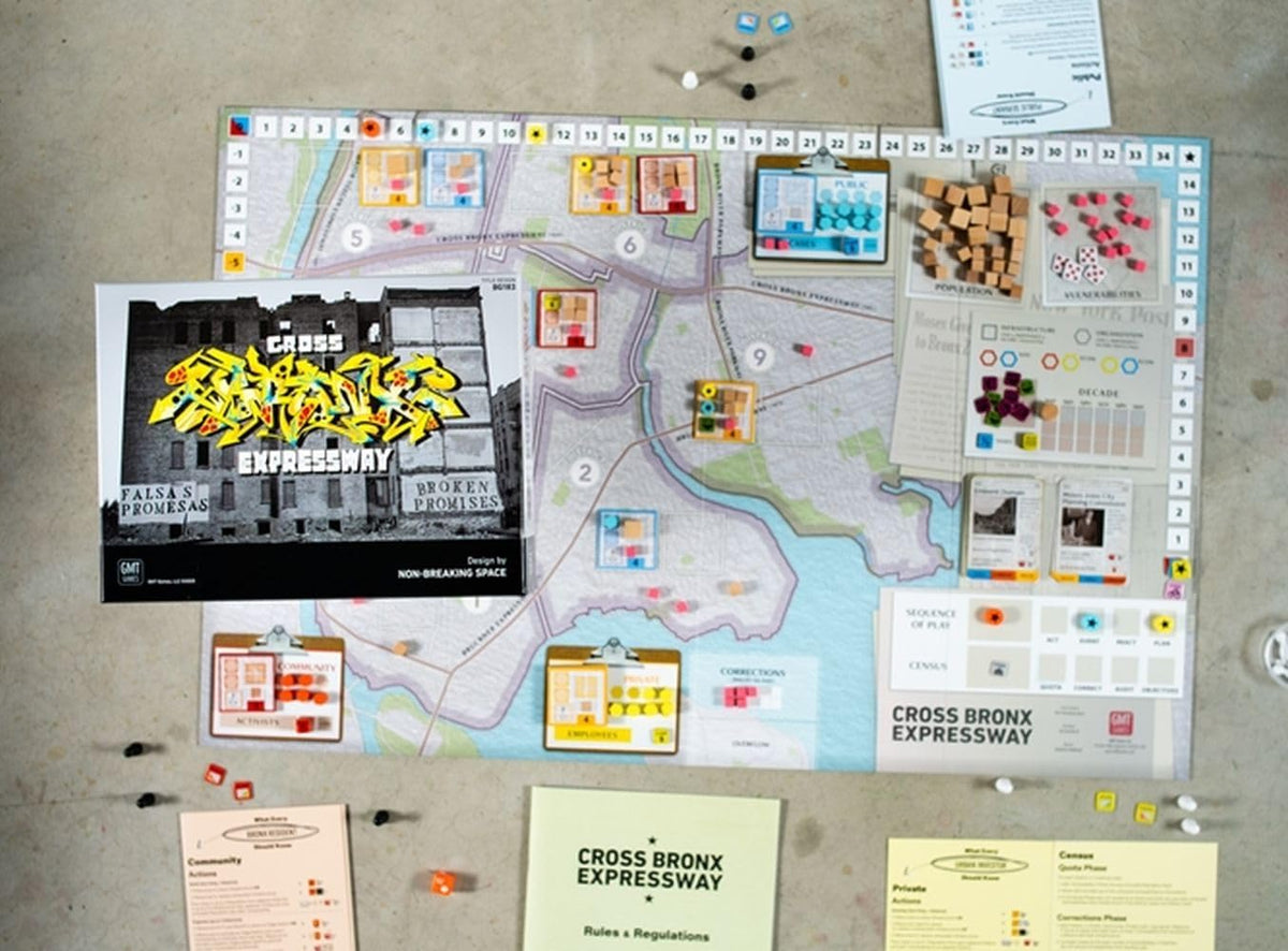 Cross Bronx Expressway Board Game