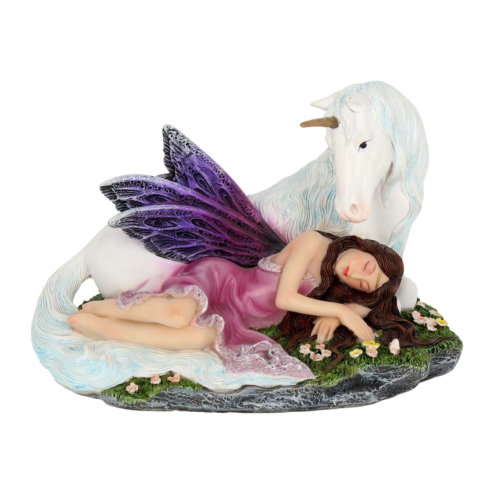 Euone Fairy and Unicorn Figurine 16cm 2