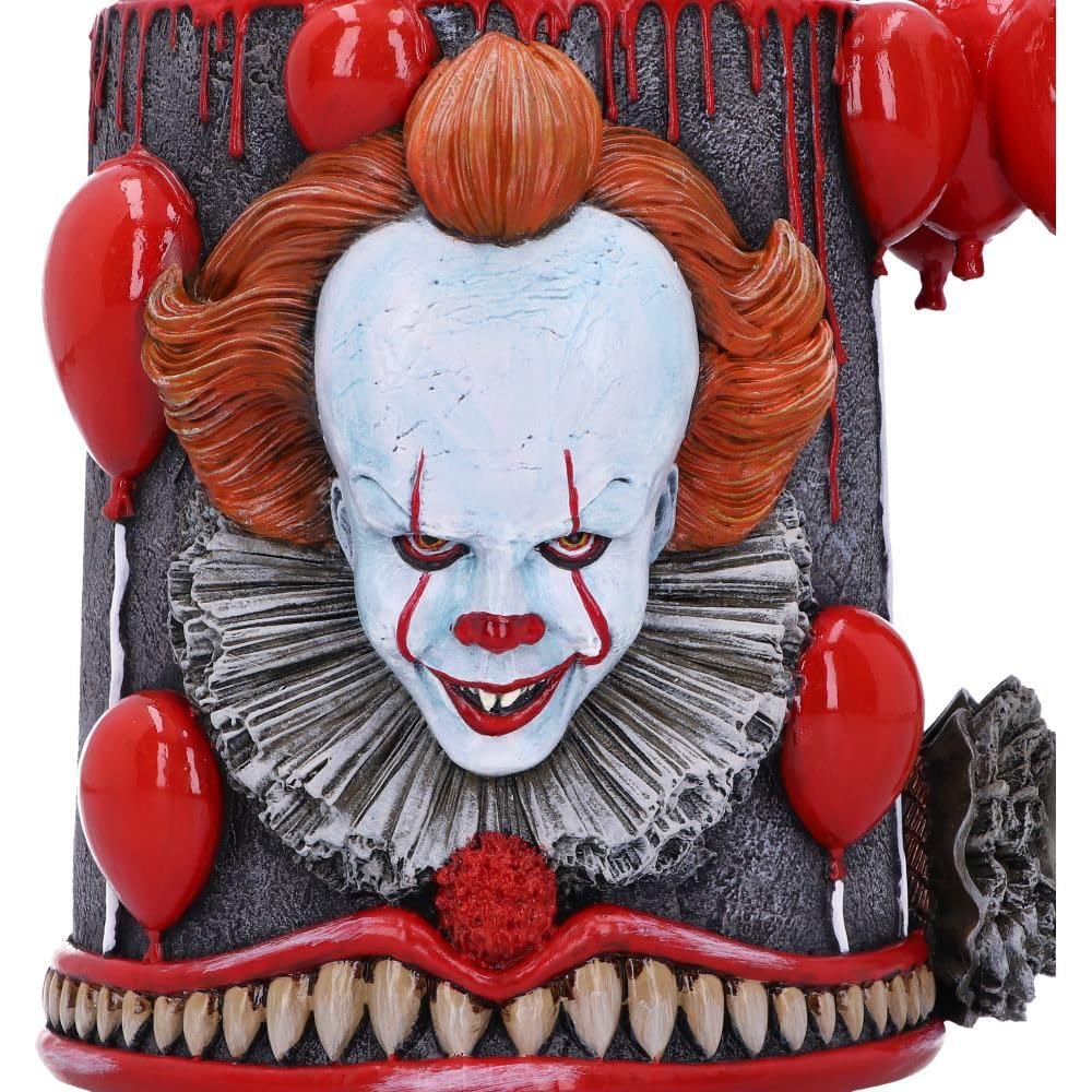 IT Time to Float Tankard 15.5cm Horror Clown Cup 7