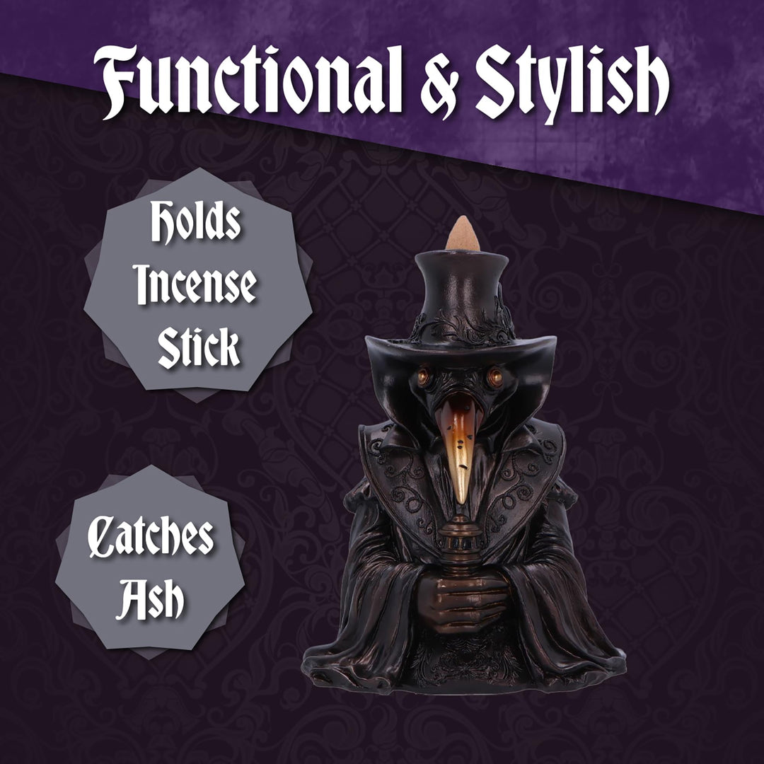 Miasma Backflow Incense Burner 18cm