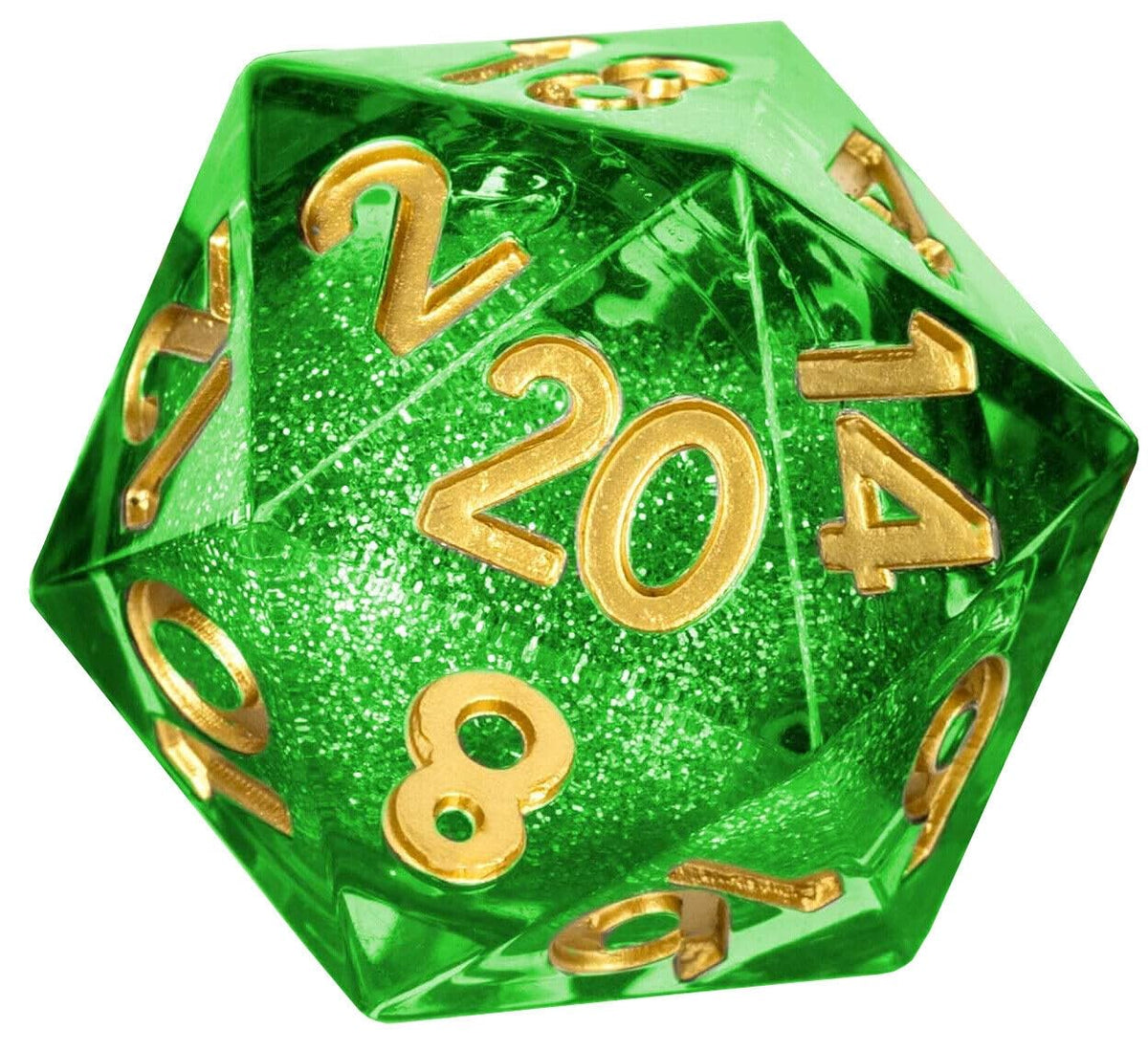 Individual D20 Elixir Liquid Core Dice Aegis of Hope 1
