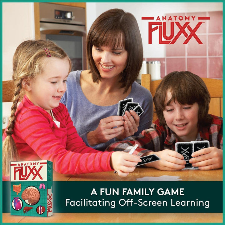 Looney Labs Anatomy Fluxx Card Game - Varied Gameplay and Doctor-Approved Learning