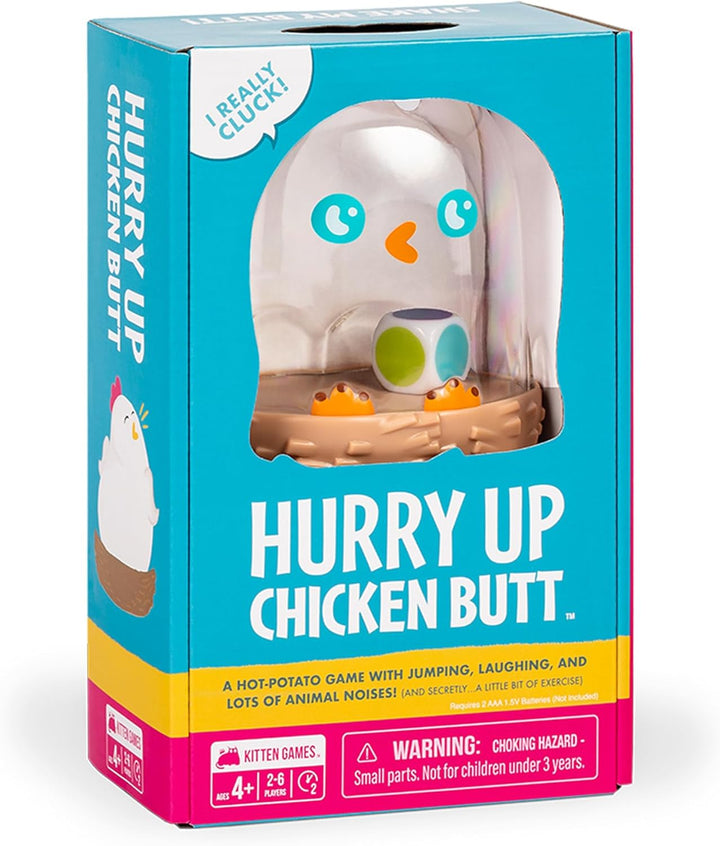 Hurry Up Chicken Butt Board Game by Exploding Kittens