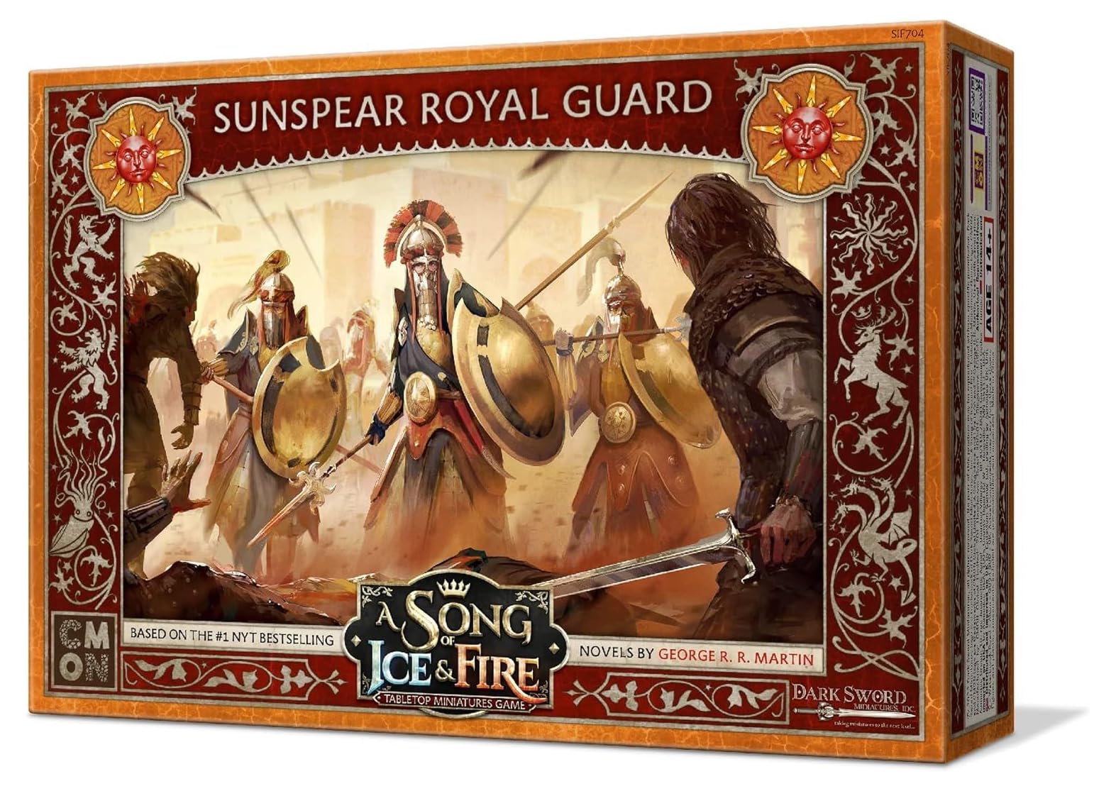 A Song of Ice and Fire Tabletop Miniatures Game Sunspear Royal Guard Units 1