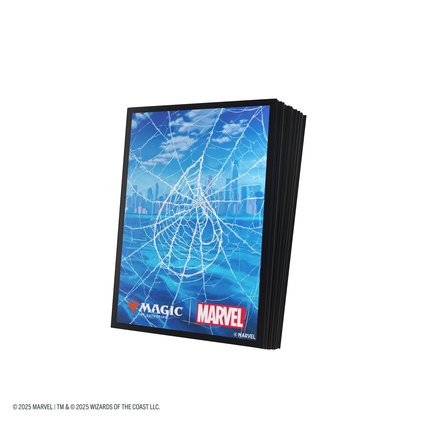 Gamegenic MTG Marvels Spider Man Premium Art Sleeves Spider Man Island Gaming Accessory 2
