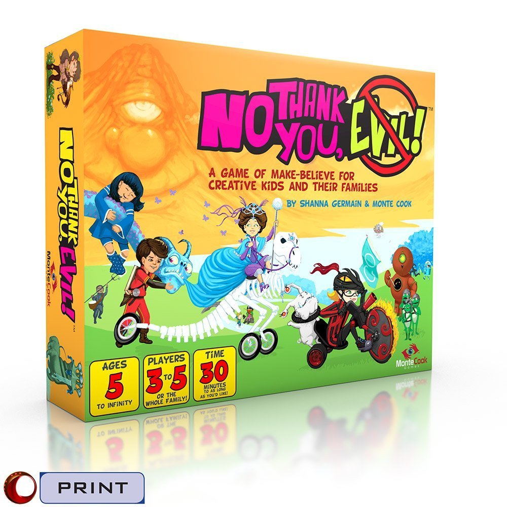 No Thank You Evil Roleplaying Game by Monte Cook 2