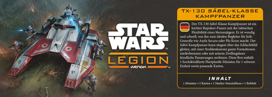 Star Wars Legion TX 130 Saber Tank Board Game by Atomic Mass 2