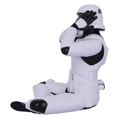The Original Stormtrooper Three Wise SciFi Hear No Evil 10cm Figurine 3